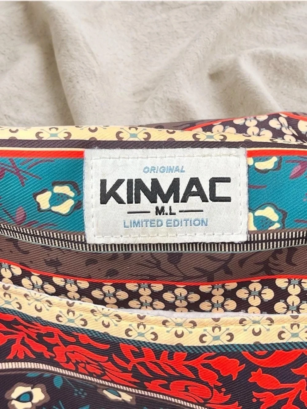 Boho Stripe & Floral Laptop Tote, Fits 15.6